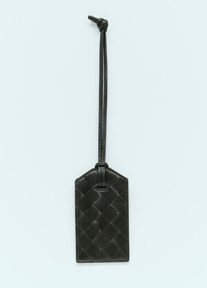 Bottega Veneta イントレチャート タグホルダー ブラック bov0256023