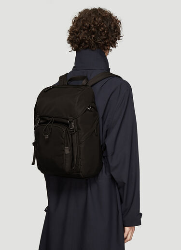 Prada Technical Fabric Backpack Black pra0135025