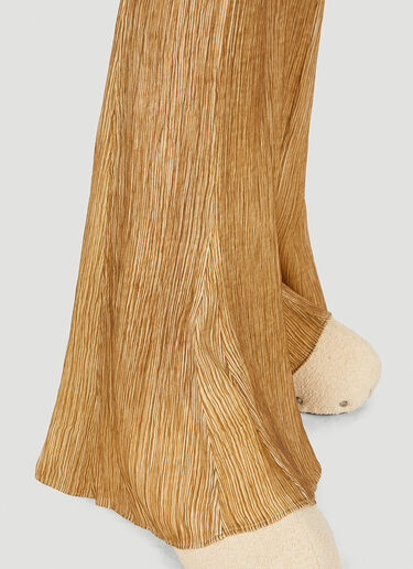 百褶喇叭裤 Acne Studios 百褶喇叭裤 金 acn0250070