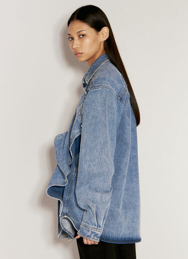 Y/Project Snap-Off Denim Shirt Blue ypr0254007