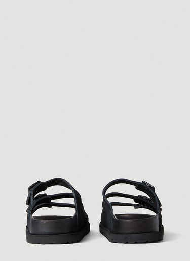 Birkenstock 1774 Florida Suede Sandals Black brs0254002