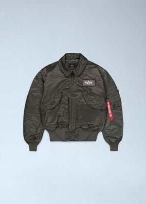 Alpha Industries CWU 45 Heritage Bomber Jacket Grey alp0162001