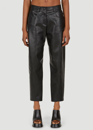 Stella McCartney Faux Leather Pants Black stm0254001