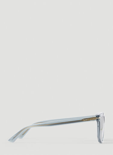 Gucci Rectangular Frame Sunglasses Green gus0154004