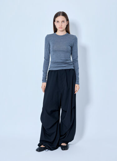 LN-CC® - RÓHE: Fine Merino Long Sleeve - Grey RÓHE Fine Merino Long Sleeve Grey roe0265001