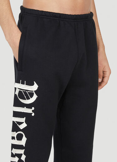 Pleasures Burnout Track Pants Black pls0151005