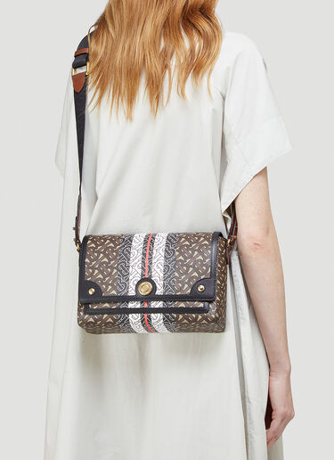 Burberry Note Shoulder Bag Brown bur0243037