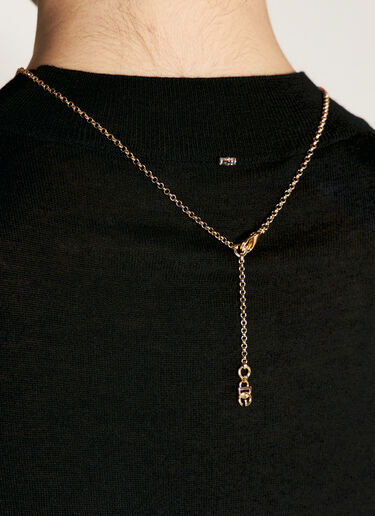 Dolce & Gabbana Cross Chain Necklace Gold dol0256007