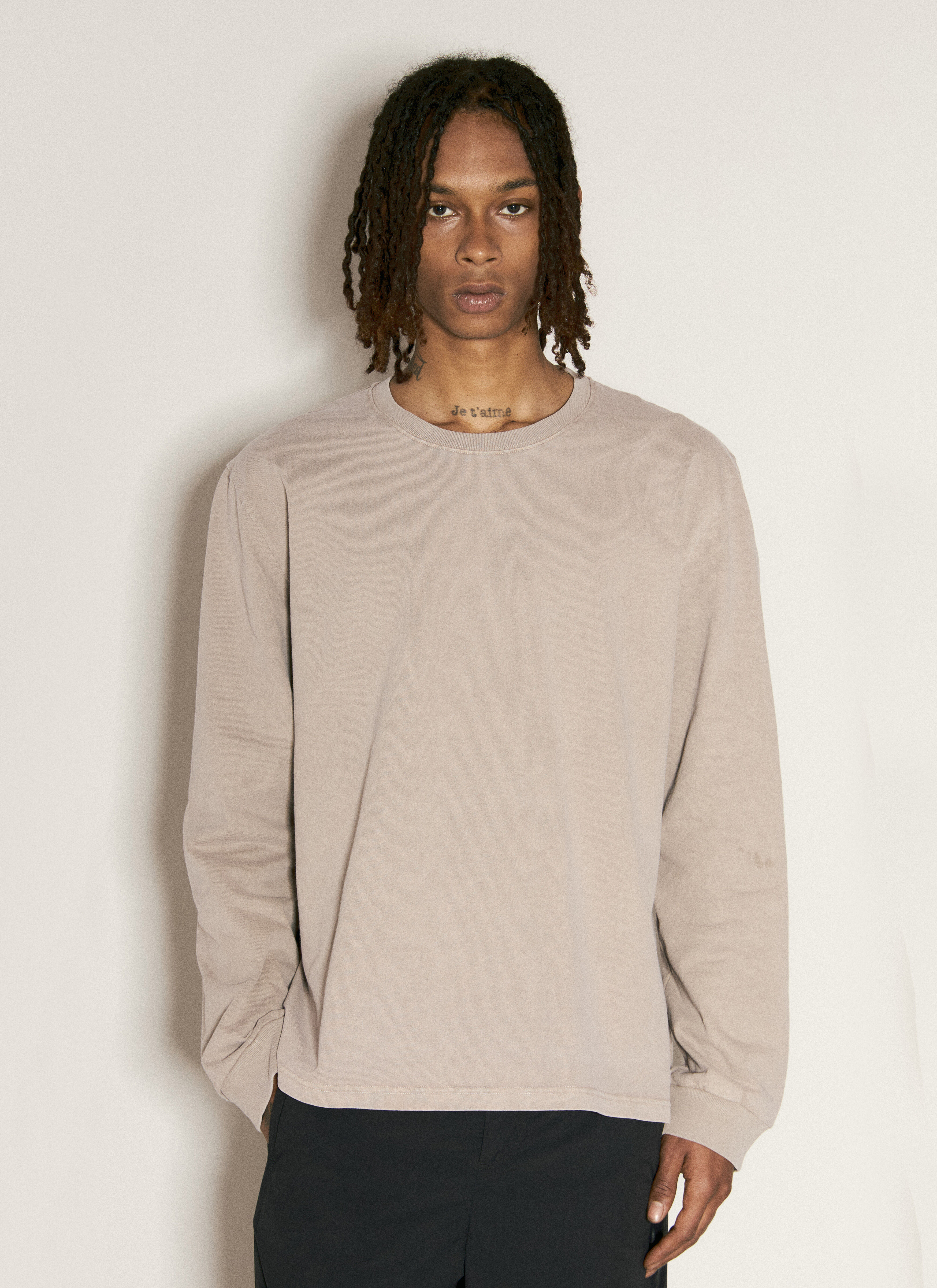 Our Legacy Men s Tour Sweatshirt in Beige LN CC