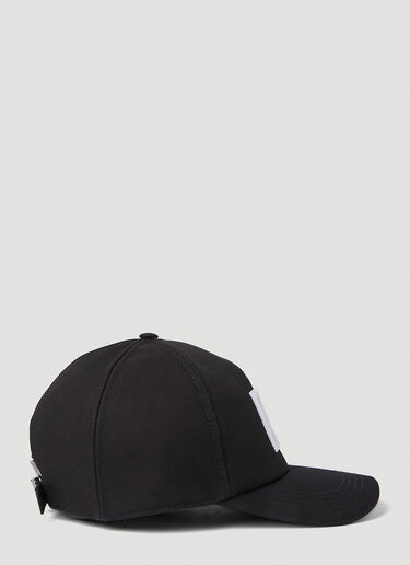 Dolce & Gabbana Logo Embroidery Baseball Cap Black dol0151002