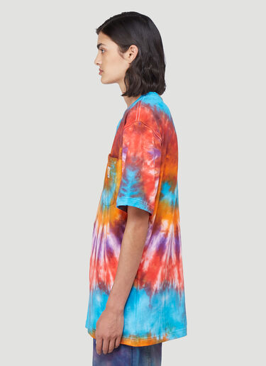 Stain Shade X Carhartt Tie-Dyed T-Shirt Blue stn0342018