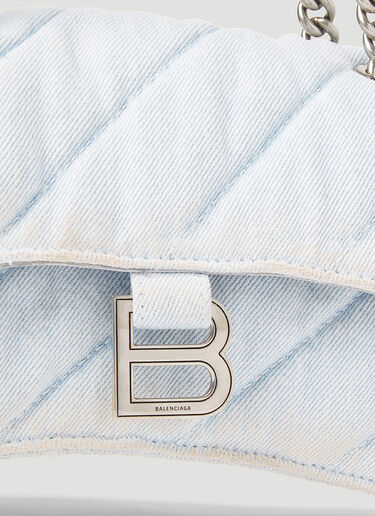Crush Small Chain Bag Balenciaga Crush Small Chain Bag Blue bal0253046