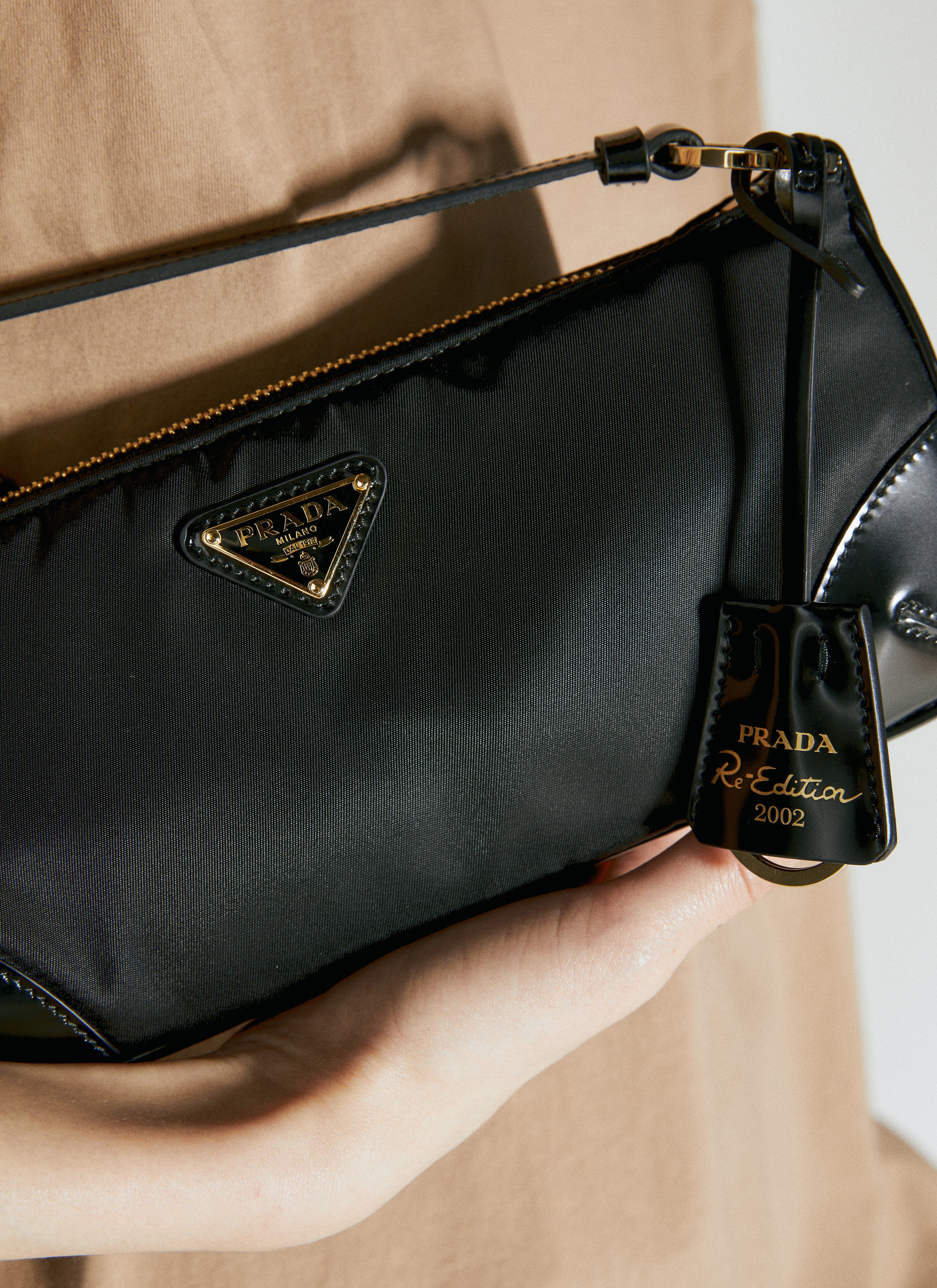 Prada Women s Re Edition 2002 Shoulder Bag in Black LN CC