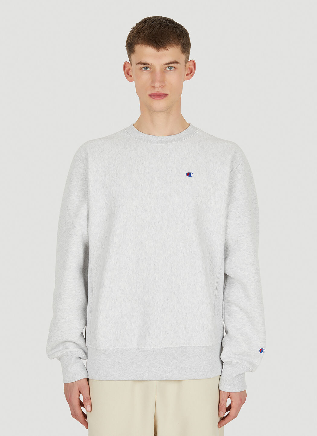 Champion sweatshirt light grey outlet