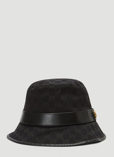 Gucci Double G Bucket Hat Black guc0345003