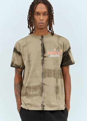 Space Available Artisan Radical Plastic T-Shirt Khaki spa0158003