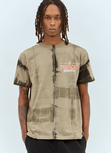 Space Available Artisan Radical Plastic T-Shirt Khaki spa0158003