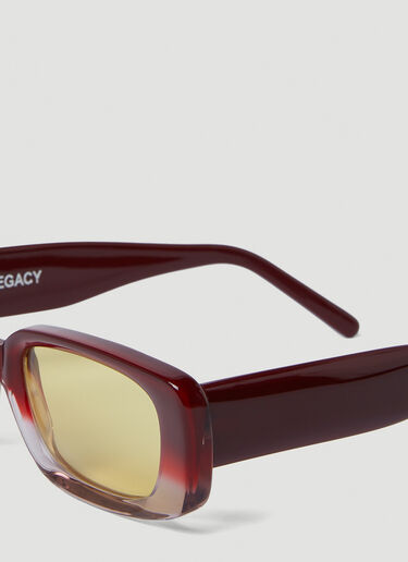 Our Legacy Samhain Sunglasses Burgundy our0350009