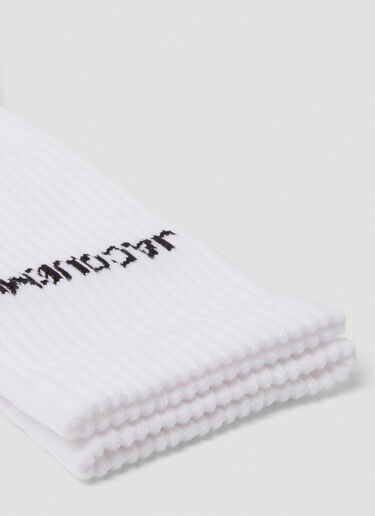 Jacquemus Les Chaussettes Socks White jac0351003