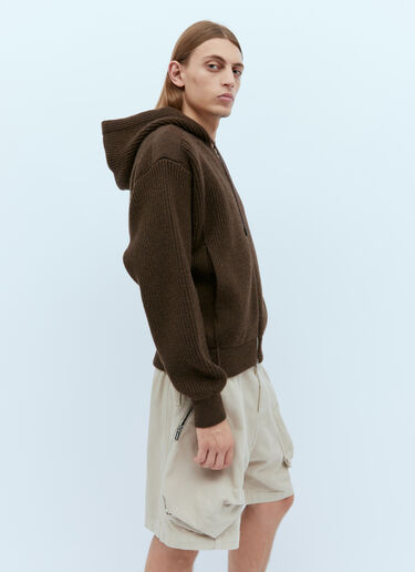 Jacquemus La Maille Seville カーディガン ダークブラウン jac0154008