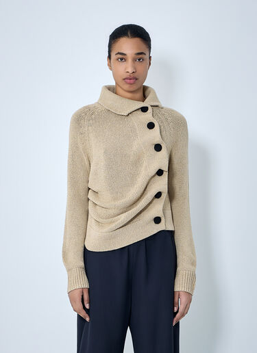 Lorrai Cardigan Khaite Lorrai Cardigan Beige kha0264007