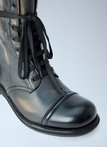 LN-CC® - Vivienne Westwood: Parachute Boots - Black Vivienne Westwood Parachute Boots Black vvw0165013