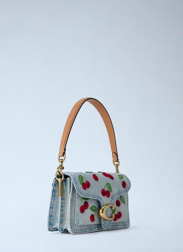 Tabby Shoulder Bag 26 With Cherry Embroidery Coach Tabby Shoulder Bag 26 With Cherry Embroidery Blue coa0264025