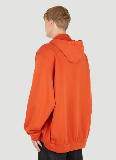 Camiel Fortgens Zip Hooded Sweatshirt Orange caf0150002