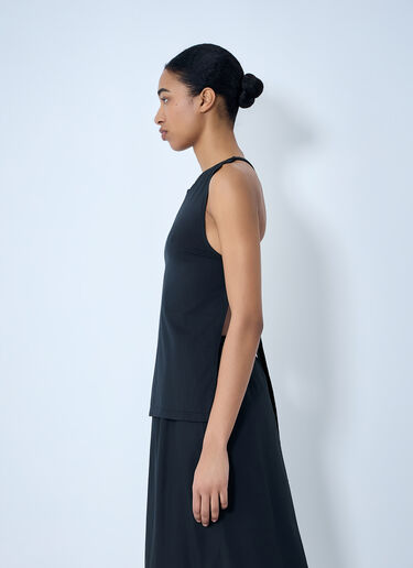 RIER Sleeveless Cotton Tank Top Black rrr0264006