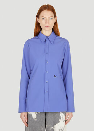 Eytys Trix Button Down Shirt Blue eyt0251012