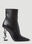 GANNI Opyum Logo High Heeled Boots Black gan0249049