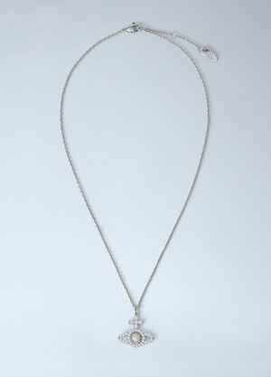 Vivienne Westwood Olympia Pearl Pendant Silver vvw0264029