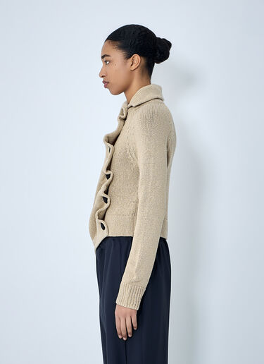 Lorrai Cardigan Khaite Lorrai Cardigan Beige kha0264007