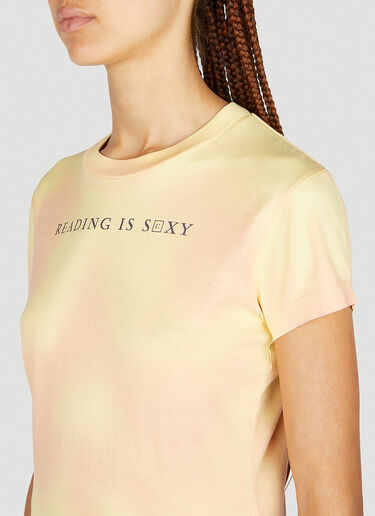 Acne Studios Heat Reactive T-Shirt Yellow acn0251042