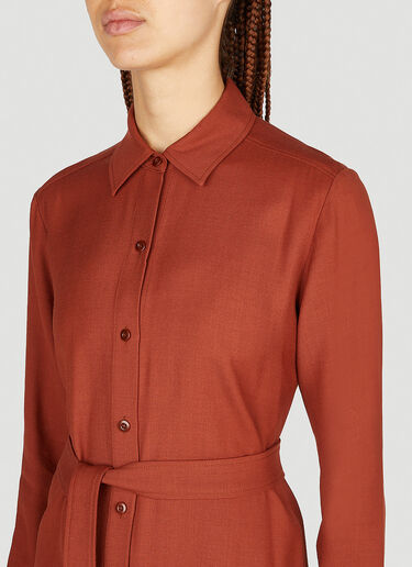 A.P.C. Gwyneth Dress Burgundy apc0251006