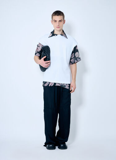 Dries Van Noten Drop-Shoulder T-Shirt White dvn0160020