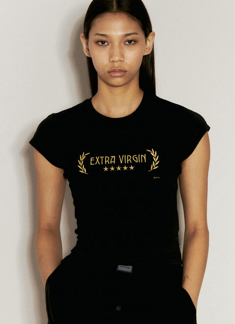 Eytys Zion Extra Virgin T-Shirt Black eyt0356012