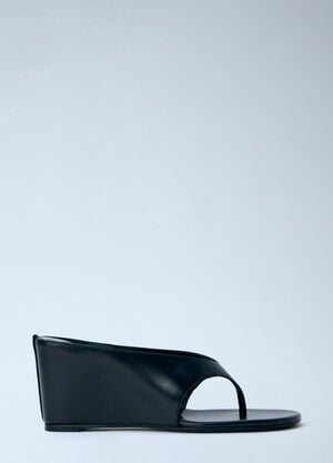 JUDE Yaga Wedge Sandals Black jud0265009