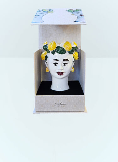 Les-Ottomans Lemon Woman Candle White wps0691547