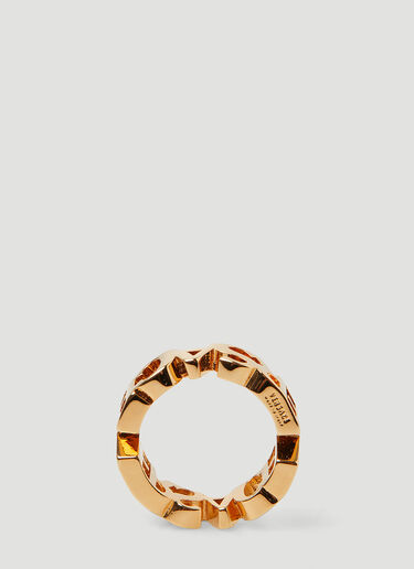 Logo Ring Versace Logo Ring Gold vrs0249046