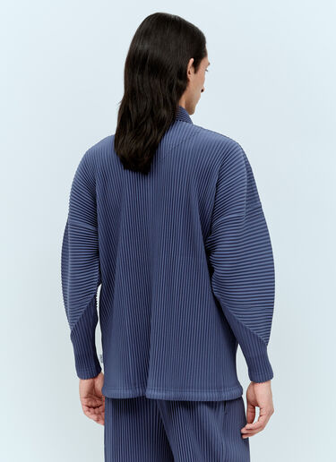 Homme Plissé Issey Miyake Monthly Colors: February Pleated Shirt Blue hmp0156008