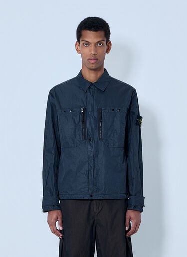 Stone Island Technical Overshirt Jacket Navy sto0164045