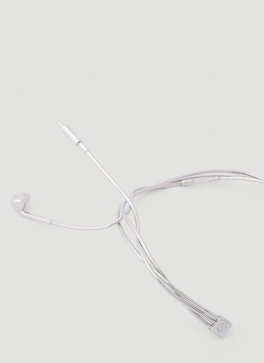 Coperni Headphone Necklace Silver cpn0252015