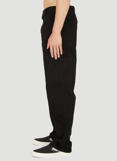 Single Knee Pants Carhartt WIP Single Knee Pants Black wip0150004