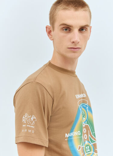 Space Available Making Space T-Shirt Brown spa0158002