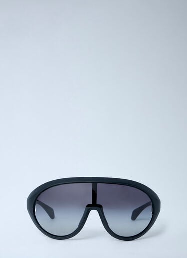 Moncler x Rick Owens Visor Shield Sunglasses Black mcs0363025
