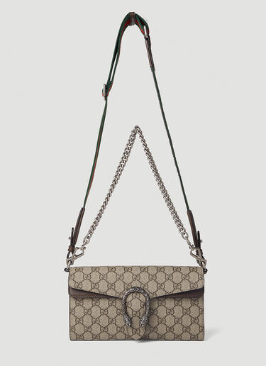 Gucci Dionysus Embellished Shoulder Bag Brown guc0251104