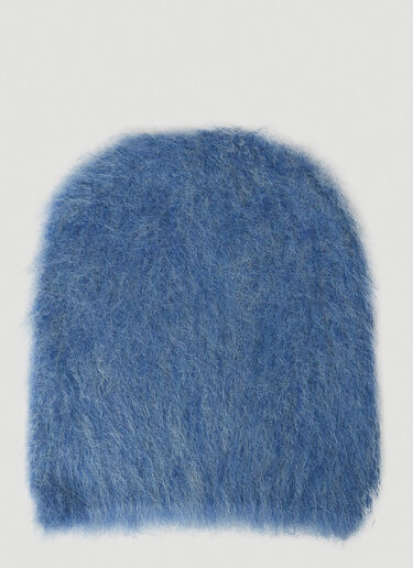 Marled Beanie Hat Brain Dead Marled Beanie Hat Blue bra0353006