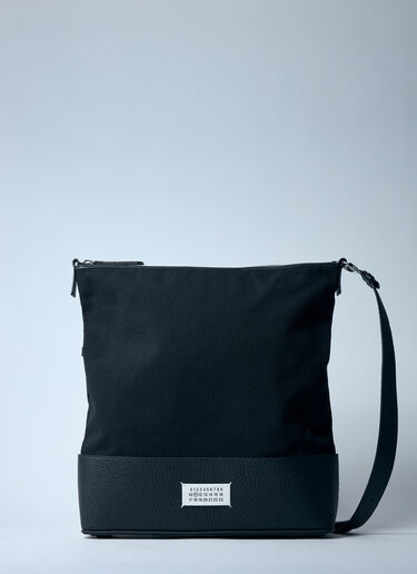 Maison Margiela 5AC Medium Hobo Crossbody Bag Black mla0159015