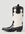 GANNI Embroidered Western Boots Black gan0252039
